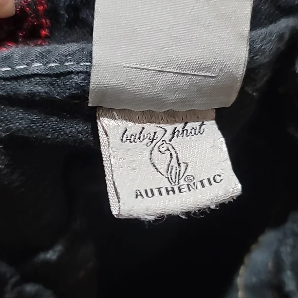 COPY - BABY PHAT BOOTCUT VINTAGE 90's HIP HOP Y2K DARK WASH DENIM BLUE JEANS JU… - Picture 7 of 16